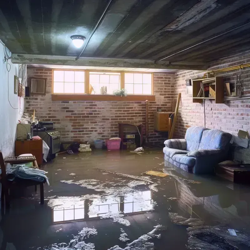 Flooded Basement Cleanup in Letcher County, KY